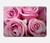 S2943 Pink Rose Hülle Schutzhülle Taschen für MacBook Air 15″ (2023,2024,2025) - A2941, A3114, A3241