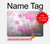 S3036 Pink Sweet Flower Flora Hülle Schutzhülle Taschen für MacBook Air 15″ (2023,2024,2025) - A2941, A3114, A3241
