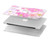 S3036 Pink Sweet Flower Flora Hülle Schutzhülle Taschen für MacBook Air 15″ (2023,2024,2025) - A2941, A3114, A3241
