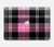 S3091 Pink Plaid Pattern Hülle Schutzhülle Taschen für MacBook Air 15″ (2023,2024,2025) - A2941, A3114, A3241