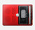 S3204 Red Cassette Recorder Graphic Hülle Schutzhülle Taschen für MacBook Air 15″ (2023,2024,2025) - A2941, A3114, A3241