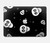 S3261 Smile Skull Halloween Pattern Hülle Schutzhülle Taschen für MacBook Air 15″ (2023,2024,2025) - A2941, A3114, A3241