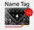 S3363 Bandana Black Pattern Hülle Schutzhülle Taschen für MacBook Air 15″ (2023,2024,2025) - A2941, A3114, A3241