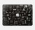 S3426 Blackboard Science Hülle Schutzhülle Taschen für MacBook Air 15″ (2023,2024,2025) - A2941, A3114, A3241