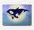 S3807 Killer Whale Orca Moon Pastel Fantasy Hülle Schutzhülle Taschen für MacBook Air 15″ (2023,2024,2025) - A2941, A3114, A3241