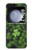 S0358 Clover Lucky Leaf Hülle Schutzhülle Taschen für Samsung Galaxy Z Flip 5