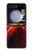 S0745 Volcano Lava Hülle Schutzhülle Taschen für Samsung Galaxy Z Flip 5