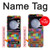 S0816 Puzzle Hülle Schutzhülle Taschen für Samsung Galaxy Z Flip 5