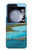 S0844 Bora Bora Island Hülle Schutzhülle Taschen für Samsung Galaxy Z Flip 5