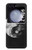 S1372 Moon Yin-Yang Hülle Schutzhülle Taschen für Samsung Galaxy Z Flip 5