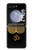 S2331 Gold Leaf Buddhist Om Symbol Hülle Schutzhülle Taschen für Samsung Galaxy Z Flip 5