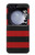S2638 Black and Red Striped Hülle Schutzhülle Taschen für Samsung Galaxy Z Flip 5