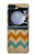 S3033 Vintage Wood Chevron Graphic Printed Hülle Schutzhülle Taschen für Samsung Galaxy Z Flip 5