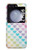 S3499 Colorful Heart Pattern Hülle Schutzhülle Taschen für Samsung Galaxy Z Flip 5