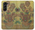 S0214 Van Gogh Vase Fifteen Sunflowers Hülle Schutzhülle Taschen für Samsung Galaxy Z Fold 5