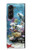 S0227 Aquarium Hülle Schutzhülle Taschen für Samsung Galaxy Z Fold 5
