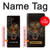 S0575 Tiger Face Hülle Schutzhülle Taschen für Samsung Galaxy Z Fold 5