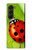 S0892 Ladybug Hülle Schutzhülle Taschen für Samsung Galaxy Z Fold 5