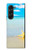 S0911 Relax at the Beach Hülle Schutzhülle Taschen für Samsung Galaxy Z Fold 5
