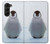 S1075 Penguin Ice Hülle Schutzhülle Taschen für Samsung Galaxy Z Fold 5