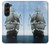 S1096 Sailing Ship in an Ocean Hülle Schutzhülle Taschen für Samsung Galaxy Z Fold 5