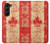 S1603 Canada Flag Old Vintage Hülle Schutzhülle Taschen für Samsung Galaxy Z Fold 5