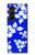S2244 Hawaiian Hibiscus Blue Pattern Hülle Schutzhülle Taschen für Samsung Galaxy Z Fold 5
