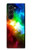 S2312 Colorful Rainbow Space Galaxy Hülle Schutzhülle Taschen für Samsung Galaxy Z Fold 5