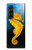 S2444 Seahorse Underwater World Hülle Schutzhülle Taschen für Samsung Galaxy Z Fold 5