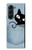 S2641 Pocket Black Cat Hülle Schutzhülle Taschen für Samsung Galaxy Z Fold 5
