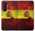 S2984 Spain Football Soccer Hülle Schutzhülle Taschen für Samsung Galaxy Z Fold 5