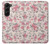 S3095 Vintage Rose Pattern Hülle Schutzhülle Taschen für Samsung Galaxy Z Fold 5