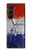 S3304 France Flag Vintage Football Graphic Hülle Schutzhülle Taschen für Samsung Galaxy Z Fold 5