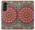 S3694 Hippie Art Pattern Hülle Schutzhülle Taschen für Samsung Galaxy Z Fold 5