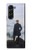 S3789 Wanderer above the Sea of Fog Hülle Schutzhülle Taschen für Samsung Galaxy Z Fold 5