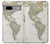 S0604 World Map Hülle Schutzhülle Taschen für Google Pixel 7a
