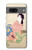 S0889 Japan Art Kimono Hülle Schutzhülle Taschen für Google Pixel 7a