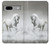 S0932 White Horse Hülle Schutzhülle Taschen für Google Pixel 7a