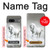 S0932 White Horse Hülle Schutzhülle Taschen für Google Pixel 7a