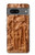 S1307 Fish Wood Carving Graphic Printed Hülle Schutzhülle Taschen für Google Pixel 7a