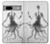 S1432 Skull Octopus X-ray Hülle Schutzhülle Taschen für Google Pixel 7a