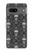 S2371 Skull Vintage Monochrome Pattern Hülle Schutzhülle Taschen für Google Pixel 7a