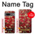 S2414 Red Blossoming Almond Tree Van Gogh Hülle Schutzhülle Taschen für Google Pixel 7a
