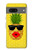 S2443 Funny Pineapple Sunglasses Kiss Hülle Schutzhülle Taschen für Google Pixel 7a