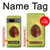 S2552 Avocado Fruit Hülle Schutzhülle Taschen für Google Pixel 7a