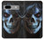 S2585 Evil Death Skull Pentagram Hülle Schutzhülle Taschen für Google Pixel 7a