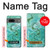 S2653 Dragon Green Turquoise Stone Graphic Hülle Schutzhülle Taschen für Google Pixel 7a