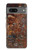 S2714 Rust Steel Texture Graphic Printed Hülle Schutzhülle Taschen für Google Pixel 7a