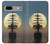 S2897 Pirate Ship Moon Night Hülle Schutzhülle Taschen für Google Pixel 7a