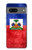 S3022 Haiti Flag Hülle Schutzhülle Taschen für Google Pixel 7a